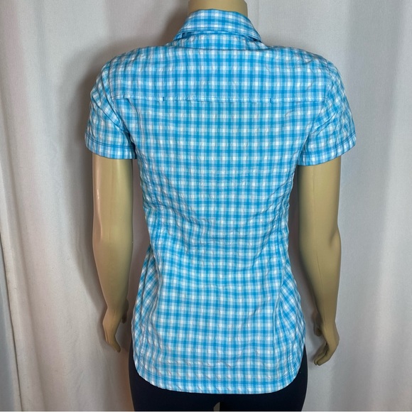 Eddie Bauer Plaid Button Up Women’s Shirt Size XS Excellent Used Condition - Picture 3 of 8